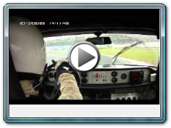 Fiat 124 Abarth Rally at Sosnova circuit - on board video